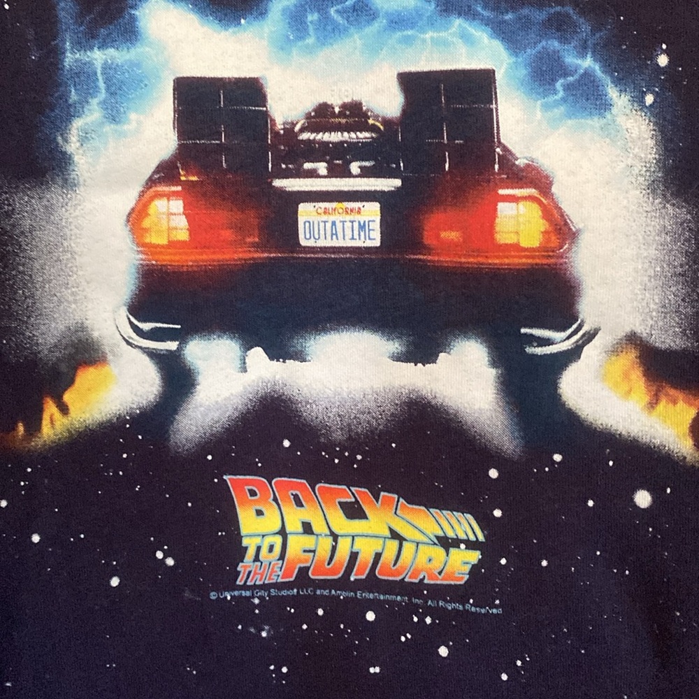Gap long sleeve 80’s themed shirts. Back to the Future & Pac-Man - Picture 3 of 6